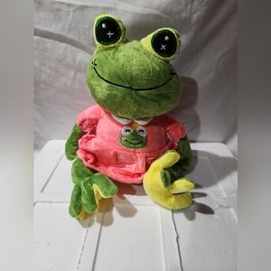 Frog stuffed plush